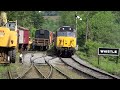 Severn Valley Railway Diesel Gala | Busy Scenes at Highley Inc. POORLY COLAS HST!