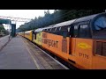 Colas Rail 37175 & 37254 powers out of Sandbach, 1Q44 Longsight Car M.D to Longsight Car M.D 29/8/24