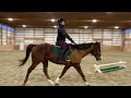 Ranger Teaching No Stirrups Trot