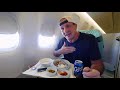 This Meal Cost Me $3315!! Korean Air Business Class FOOD REVIEW!!