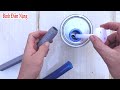 The trick of connecting a flexible hose to a PVC pipe is super easy and never slips