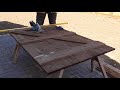 Making simple wooden gates. (making and fitting)