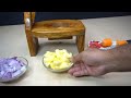 How to Make  Wooden Vegetable Cutter / Onion Slicer at Home