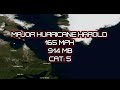 Hypothetical Hurricane Harord Animation