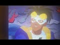 He got zapped by Static Shock