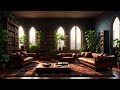 Enjoy Cozy Cabin Ambience with Relaxing Bossa Nova Jazz - Background Music to Work, Study