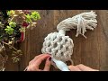 DIY | Macrame Candle Holder | Step by Step Tutorial for Beginners