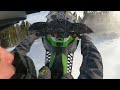 skidoo an arctic cat trip to the mountains