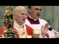 Luminous Mysteries of the Dominican Rosary with Saint John Paul II in Latin.