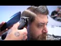 He Got a MASSIVE Hair and Beard TRANSFORMATION (Classic Short Back & Sides Mens Haircut)