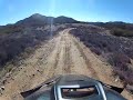 Dual sport from Anza toward Warner Springs on DR-Z400