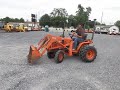 Kubota B6200 4x4 Compact Tractor W/ Loader