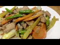 Quick and Easy Chopsuey Mix Vegetables and Pork Recipe