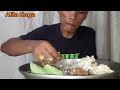 Pork With Rice Mukbang