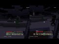 Minecraft Hilarious Spider Falls Sideways Next To Creeper