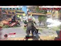 this 180 punch that wiped Mcree from existence #shorts #overwatch