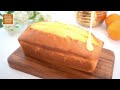 SuperMoist and velvety Orange Loaf Cake