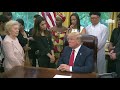 President Trump Meets with Survivors of Religious Persecution