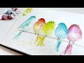 How to Paint 3 Simple Lavender Bookmarks for Beginners - Easy Watercolor Bookmarks