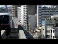 沖縄都市モノレール　牧志～安里～おもろまち　後方展望　Ｆｕｌl　ＨＤ