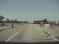 Tire near miss - teslacam