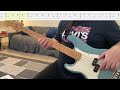 Gene Vincent and His Blue Caps - Be-Bop-a-Lula (Bass Cover with Tabs)