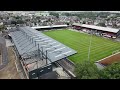 Ayr Utd's brand new stand at Somerset Park