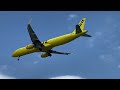 Aircraft Views: Air Traffic at KBNA Nashville International Airport - On Final To Runway 02L - 2024