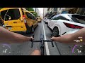 cycling in downtown & midtown manhattan