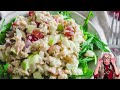 THE BEST Waldorf Tuna 🍣 Salad 🥗 | Foodie Frenzy