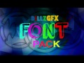 2016 Ultimate Font pack-DiLLZGFX
