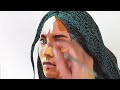 My Biggest Mistake turns into BEAUTY - STUNNING Native American Woman Art | AB Creative Tutorial