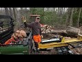 I finally got to work on this giant log! MCG video #200