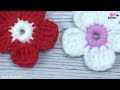 Crochet flower keychain for absolute beginners, Super easy and Beautiful, crochet flower keychain