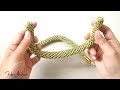 How To Crochet A Spiral Rope and How To Attach The Tassel Hook (ENGLISH SUBTITLE)