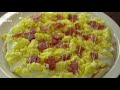 Breakfast Egg Pizza :: Oven, No Oven :: Egg Recipes