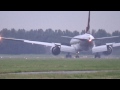 Singapore Airlines Flight SQ324 Landing at Schiphol Airport