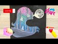 Ghost Moonlight Painting For Beginners | Haunted Scenery Acrylic