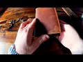 Toro Negro handmade wallet from Ukraine (etsy)