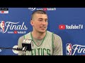 Payton Pritchard PRAISES Sam Hauser for Bounce-Back Game | NBA Finals Media Availability
