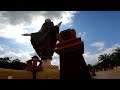 Thailand - BMW GSA ride. Wat Maha That (Wat Bang Thong Temple). Krabi province.