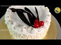 💯ഓവൻ ഇല്ലാതെ എളുപ്പത്തിൽ ഒരു Simple |White Forest Cake| White Forest Cake Recipe in Malayalam| E#403