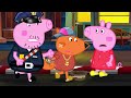 PEPPA PIG TURNED INTO A GIANT 2 HEAD ZOMBIE Xenomorph AT HOUSE | Peppa Pig Funny Animation