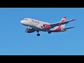 Air Canada Rouge Airbus A319-114 Landing On Runway 31 #yqr