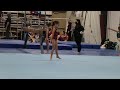 Level 3 gymnast floor routine 2022