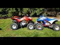 Comparing 1991 Honda  250 X to  A 2019 Honda TRX 250 X