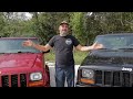 Jeep Cherokee XJ Side By Side Comparison - 2wd vs. 4wd More Different Than You'd Think