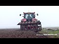Ploughing | Case IH Puma 225 cvx on Soucy Tracks & Kverneland LO100 vario plow | De Nood