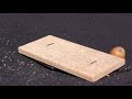 Mousetrap crushing Peanuts, Acorns & Potatoes in 1000fps Slow Motion
