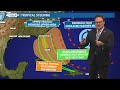 Wednesday Tropical Update: Slight shift in models, but still uncertain